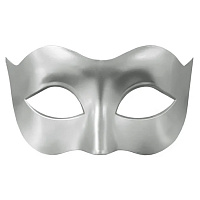 Маска Инкогнито пластик серебро