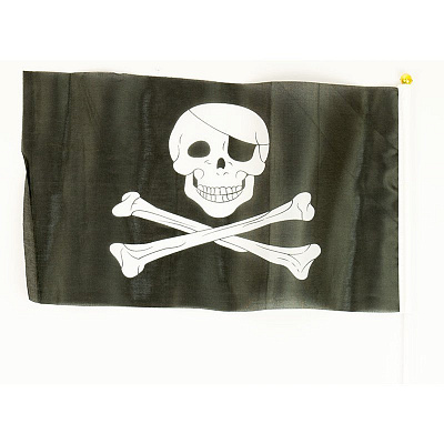 Флаг пирата маленький