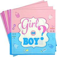 Салфетки Boy or Girl 16шт Салфетки Boy or Girl 16шт