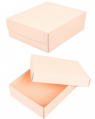 Коробка складная 28х23х9 см (розовая)