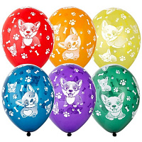 Воздушные шарики|Тематические шары|Детский День рождения|Воздушный шар Корги 30см