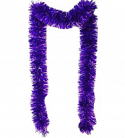 Праздники|Новогодние украшения|Мишура, блестки, дождик|Мишура фиолетовая