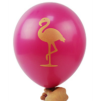 День Рождения|Фламинго|Воздушный шар Фламинго (ассорти) 12"