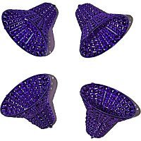 Игрушки новогодние колокольчики (фиолетовые) 4 Игрушки новогодние колокольчики (фиолетовые) 4