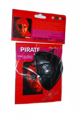 Пов'язка на око пірата блістерна упаковка