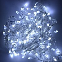 Гірлянда матова LED Холодно-біла 200