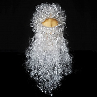 Свята |Новый Год|Аксесуари до новорічних костюмів|Набір Діда Мороза (Перука+Борода)