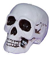 Праздники|Декорации на Хэллоуин|Скелеты|Череп фигура (пластик)
