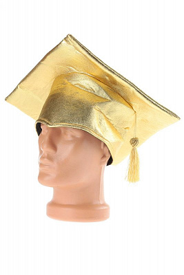 Шляпа Магистра (золотая)