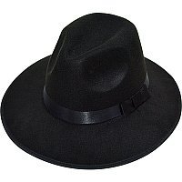 Шляпа гангстерская Boss (черная)