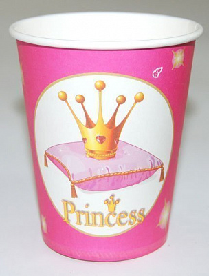 Стакани святкові Принцеси 6 од 