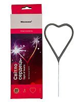 Бенгальский огонь Сердце (уличный) 2 шт Бенгальский огонь Сердце (уличный) 2 шт