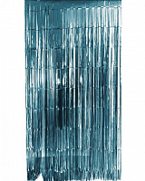 Штора фольгована (аквамарин) 2х1 м