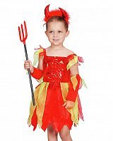 Костюм Девочка Чертенок 4-6 (уценка)