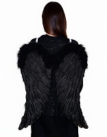 Крила Амура чорні  65х55 см