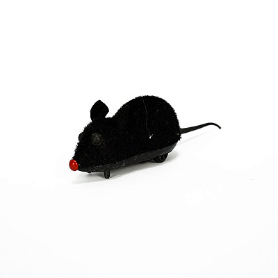 Заводна миша чорна