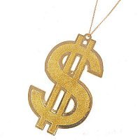 Цепь на шею Доллар гигант