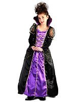 Костюм детский Принцесса (черно-фиолетовый)  (110-120) Костюм детский Принцесса (черно-фиолетовый)  (110-120)