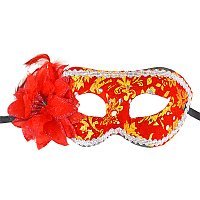 Маска Фиора бархат (красная) Маска Фиора бархат (красная)