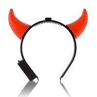 Рожки светящиеся маленькие красные Рожки светящиеся маленькие красные