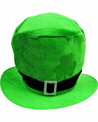 Шляпа лепрекон (зеленая)