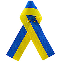 Свята |День независимости Украины (24 августа)|Аксесуари|Стрічка Україна на шпильці