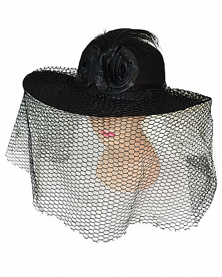 Шляпа Дамы (черная)