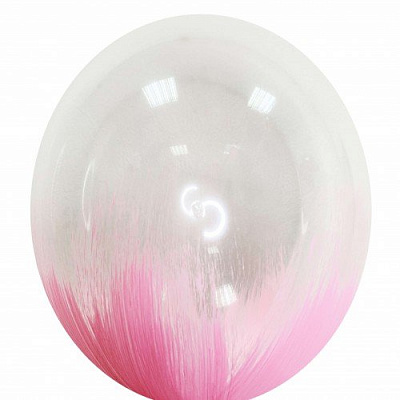 Воздушный шар Браш розовый 30 см