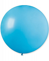 Воздушные шарики|Шары латексные|Круглые|Воздушный шар 18" пастель светло голубой