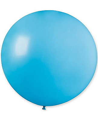 Воздушный шар 18" пастель светло голубой