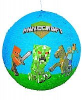 Пиньята Майнкрафт (шар) Hand Made