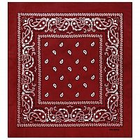 Бандана ковбойская бордовая Бандана ковбойская бордовая