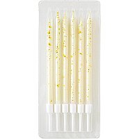 Свічки молочні з поталлю 6 од