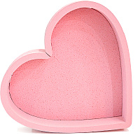 Свята |Все на День Святого Валентина (14 февраля)|Сувеніри на День Святого Валентина|Декор Серце рожеве (пінобокс)
