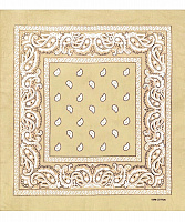 Бандана ковбойская бежевая