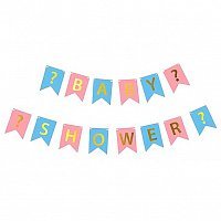 Гирлянда флаги Baby Shower 2,3 м Гирлянда флаги Baby Shower 2,3 м