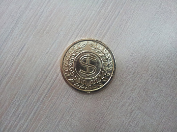 Монета золотой Доллар - фото 1 | 4Party