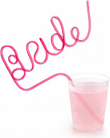 Трубочка Bride Розовая 
