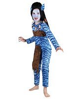 Костюм Аватар девочка (детский), размер 120-130 Костюм Аватар девочка (детский), размер 120-130