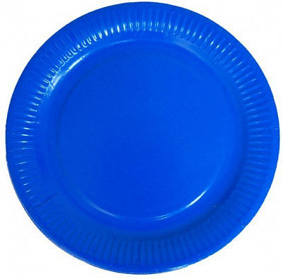 Тарелки синие 10 шт.