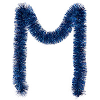 Праздники|Новогодние украшения|Мишура, блестки, дождик|Мишура голубая