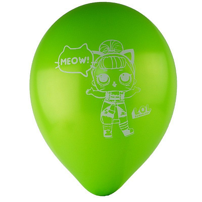 Воздушный шарик Куклы Лол 12"