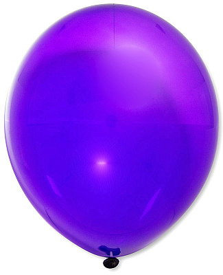Повітряна куля кристал фіолетова 30 см