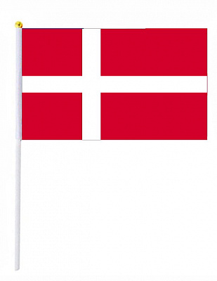 Прапорець Данії 10х20 см