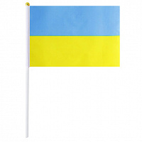 Праздники|День независимости Украины (24 августа)|Флаги|Флажок Украина 19х29 см