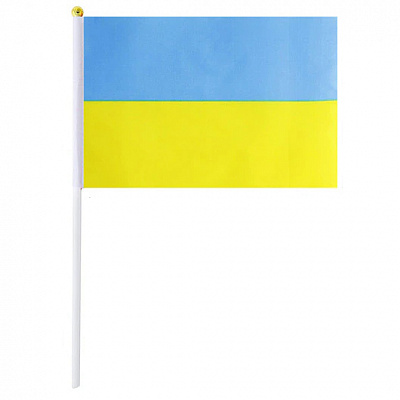 Прапорець Україна 19х29 см
