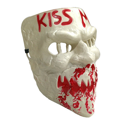 Маска Kiss me (біла)