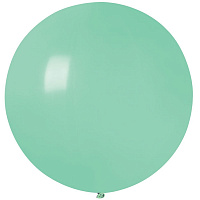 Воздушные шарики|Шары латексные|Круглые|Воздушный шар 27" мятный