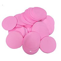 Конфетті кола рожеві 50 гр 23 мм