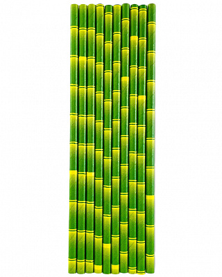 Соломинки паперові бамбук 25 од